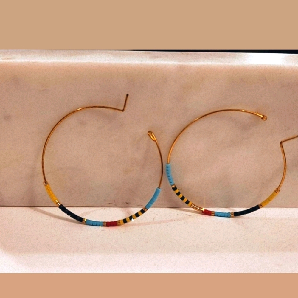 Hoop earrings